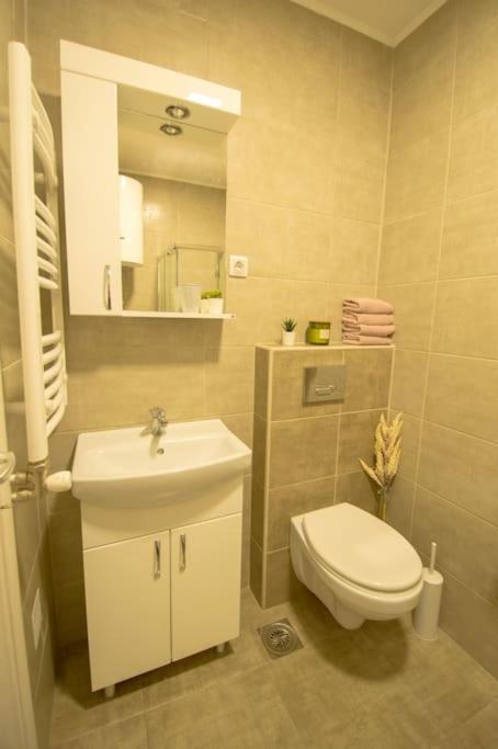 White Fields-Central 2-Bdrm Apartment With Parking Новий Сад Екстер'єр фото